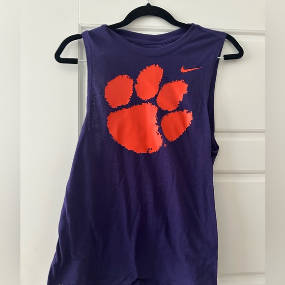 Nike sleeveless Clemson tank - Picture 1 of 3